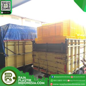 Pengiriman 2 Truk Box Container Industri Merk RABBIT ke Cirebon & Indramayu