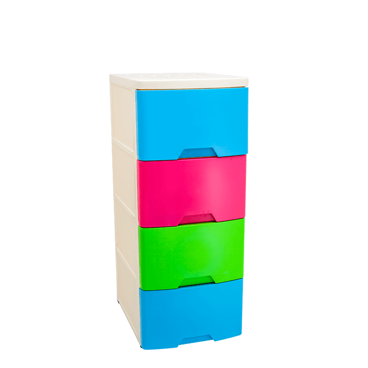 LEMARI PLASTIK LIBBY 4 SUSUN TIPE 7916-SS4