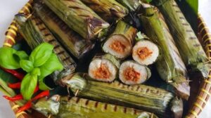Bahan kemasan untuk makanan khas daerah pada umumnya disebut