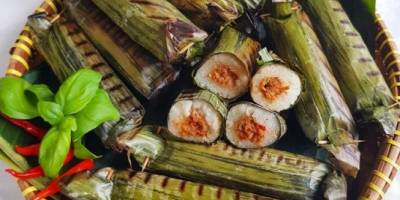 Bahan kemasan untuk makanan khas daerah pada umumnya disebut?