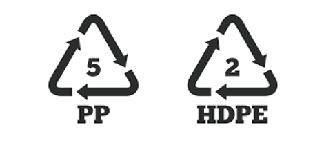 Perbedaan Plastik PP, PE dan HD 