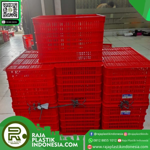 Jual Box Container Plastik Industri / Keranjang Serbaguna Rabbit, Green Leaf & Atari, Kirim ke Pontianak, Palangkaraya, Banjarmasin, Balikpapan, Tanjung Selor, Samarinda & Singkawang