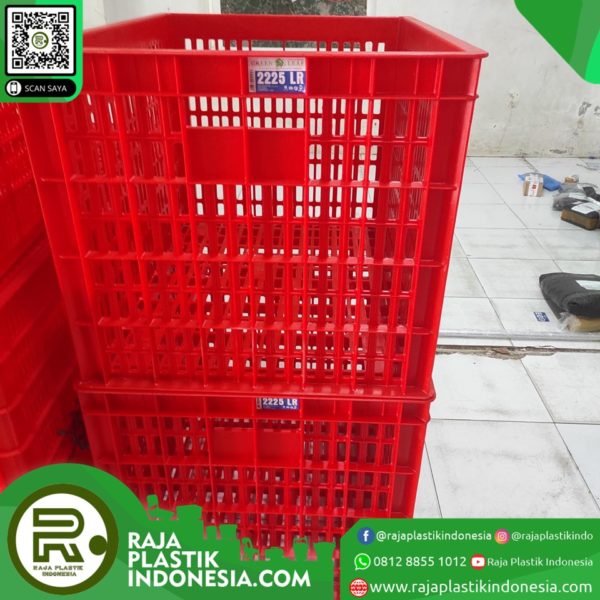 Jual Box Container Plastik Industri / Keranjang Serbaguna Rabbit, Green Leaf & Atari, Kirim ke Pontianak, Palangkaraya, Banjarmasin, Balikpapan, Tanjung Selor, Samarinda & Singkawang