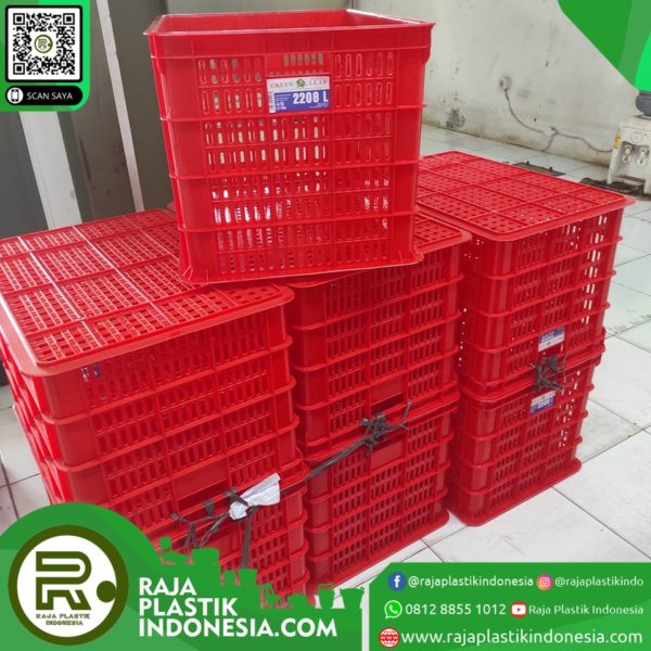 Jual Box Container Plastik Industri / Keranjang Serbaguna Rabbit, Green Leaf & Atari, Kirim ke Pontianak, Palangkaraya, Banjarmasin, Balikpapan, Tanjung Selor, Samarinda & Singkawang