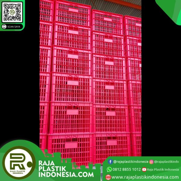 Jual Box Container Plastik Industri / Keranjang Serbaguna Rabbit, Green Leaf & Atari, Kirim ke Jayapura, Sorong, Manokwari, Nabire, Wamena & Merauke