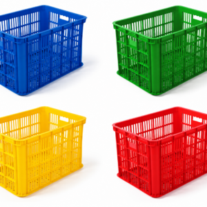 BOX CONTAINER INDUSTRI PLASTIK BESAR HANATA HNT 2004 BOX CONTAINER INDUSTRI PLASTIK BESAR HANATA HNT 2004 KONTAINER BERLUBANG UK.620 x 430 x 380 MM: Solusi Penyimpanan Industri Modern yang Kokoh dan Multifungsi