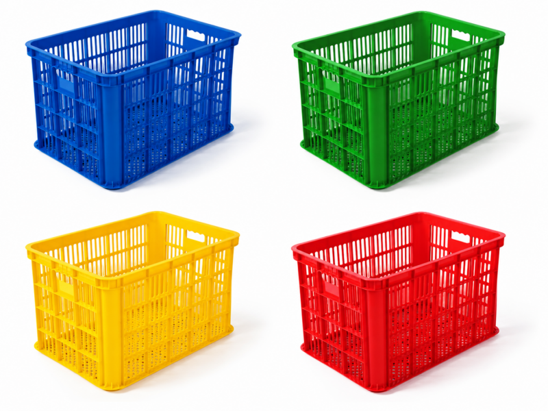BOX CONTAINER INDUSTRI PLASTIK BESAR HANATA HNT 2004 BOX CONTAINER INDUSTRI PLASTIK BESAR HANATA HNT 2004 KONTAINER BERLUBANG UK.620 x 430 x 380 MM: Solusi Penyimpanan Industri Modern yang Kokoh dan Multifungsi