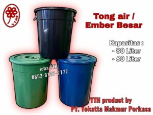 EMBER PLASTIK BESAR 80 LITER YTH