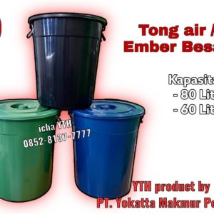 EMBER PLASTIK BESAR 80 LITER YTH