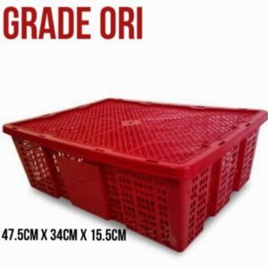 Keranjang Plastik Buah Lengkeng Original Grade ORI YTH | JUAL HARGA GROSIR MURAH | MINIMAL PEMBELIAN 100 SET