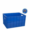 BOX CONTAINER PLASTIK INDUSTRI 140 LITER GL 2224 P + RODA, UKURAN 80 x 60 x 46 CM Plain Industrial Container with Castors – 140 Ltr | Keranjang Boks Kontainer Serbaguna 140 Liter Warna: Biru, Merah, Kuning, Hijau