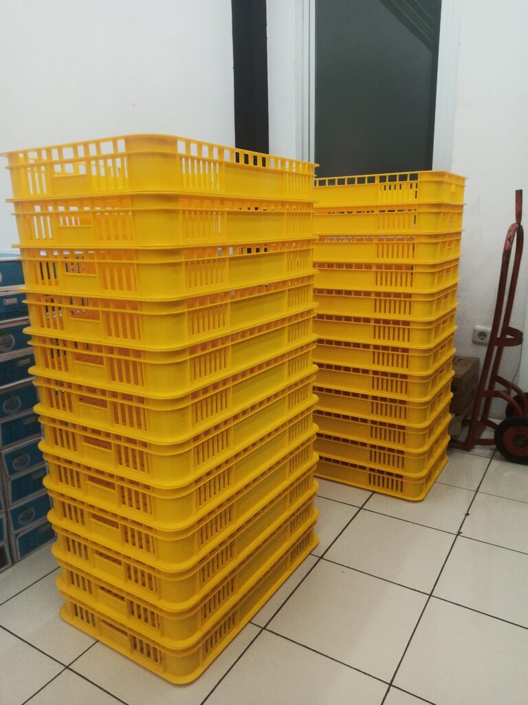 CONTAINER BOX PLASTIK INDUSTRI RABBIT 2001, KIRIM KE DEPOK OLEH TIM RAJA PLASTIK INDONESIA | RAJAPLASTIKINDONESIA.COM