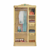 LEMARI PLASTIK 3 PINTU NAPOLLY CLASSIC TIPE CABSULTA-368 CK PUMA | UKURAN 101x50x183 CM | Lemari Pakaian 3 Pintu Rak dan Gantung + Cermin Kunci | Lemari Cabinet Serbaguna