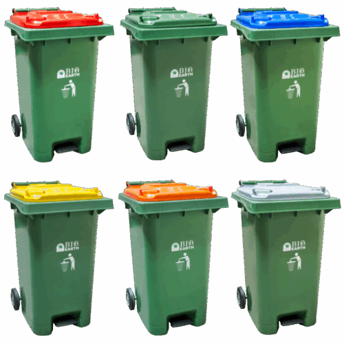 TEMPAT SAMPAH INJAK BESAR 240 LITER GL BIO DUSTBIN 2103 | RAJA PLASTIK INDONESIA