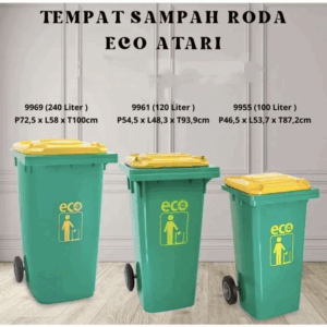 PERBANDINGAN TEMPAT SAMPAH BESAR ATARI VOLUME 100, 120, 240 & 360 LITER