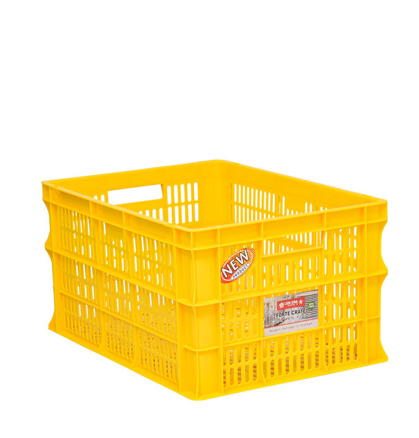 BOX CONTAINER INDUSTRI LION STAR TIPE IC-28 FORTE CRATE 302 (MEDIUM), UKURAN 600 x 425 x 307 mm | RAJA PLASTIK INDONESIA | MINIMAL PEMBELIAN 3 PCS | JUAL KE SELURUH INDONESIA
