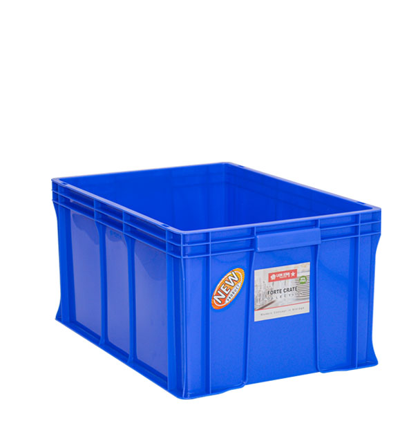 CONTAINER BOX INDUSTRI 65 LITER LION STAR IC-32 FORTE CRATE 202 UKURAN 625 x 425 x H 300 mm | RAJA PLASTIK INDONESIA