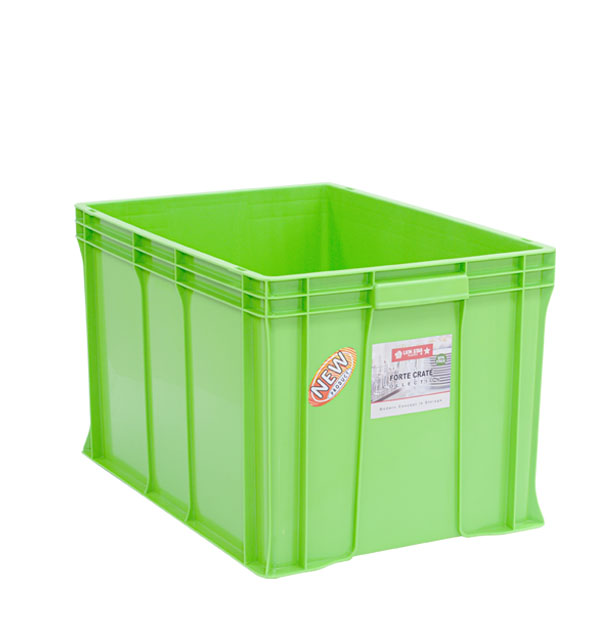 CONTAINER BOX INDUSTRI 82 LITER LION STAR IC-33 FORTE CRATE 203 UKURAN 625 x 425 x H 370 mm | KERANJANG PLASTIK INDUSTRIAL 