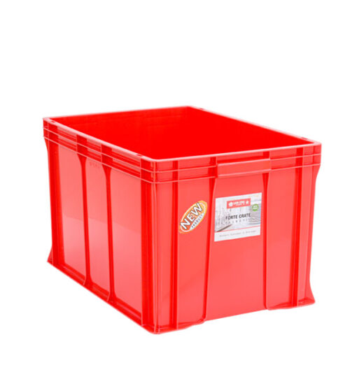 CONTAINER BOX INDUSTRI 82 LITER LION STAR IC-33 FORTE CRATE 203 UKURAN 625 x 425 x H 370 mm | KERANJANG PLASTIK INDUSTRIAL 