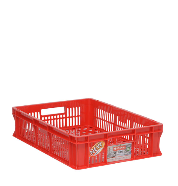 CONTAINER BOX INDUSTRI LION STAR TIPE IC-27 FORTE CRATE 301 UKURAN 600 x 425 x 140 mm, VOLUME 35 LITER | KERANJANG PLASTIK INDUSTRIAL