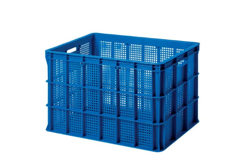 KERANJANG INDUSTRI BESAR CONTAINER BOX PLASTIK RABBIT 7009 + RODA | RAJA PLASTIK INDONESIA