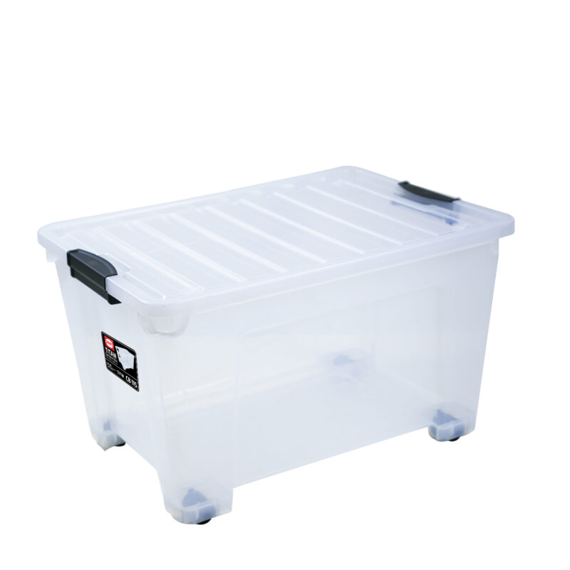 BOX CONTAINER PLASTIK BESAR RODA 115 LITER SHINPO TITAN – SIP 103 CB 115: Wadah Penyimpanan Jumbo Kuat, Praktis & Mudah Dipindahkan