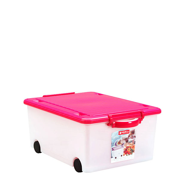 LION STAR CONTAINER BOX PLASTIK VIGO 32 LITER + RODA