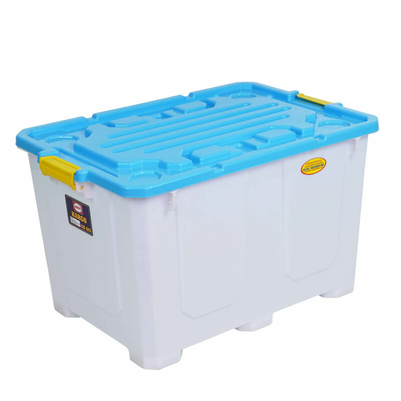 CONTAINER BOX PLASTIK BESAR 125 LITER SHINPO KARGO – SIP 584 CB 125: Box Penyimpanan Besar, Kokoh, dan Praktis untuk Rumah, Gudang & Industri