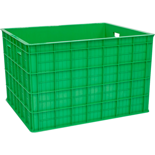 KERANJANG INDUSTRI BESAR 345 LITER RODA ATARI 9881 PR UKURAN 100x80x63,6 CM | RAJA PLASTIK INDONESIA