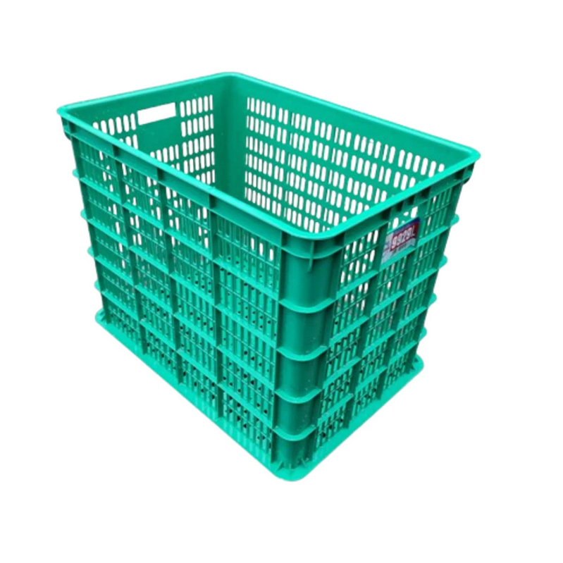 KERANJANG INDUSTRI BOX CONTAINER PLASTIK ATARI 9929 L UKURAN 605 x 424 x 463 MM | RAJA PLASTIK INDONESIA