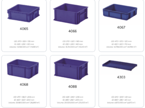 KERANJANG CONTAINER INDUSTRI RABBIT 4065, 4066, 4067, 4068, 4088 | RAJA PLASTIK INDONESIA