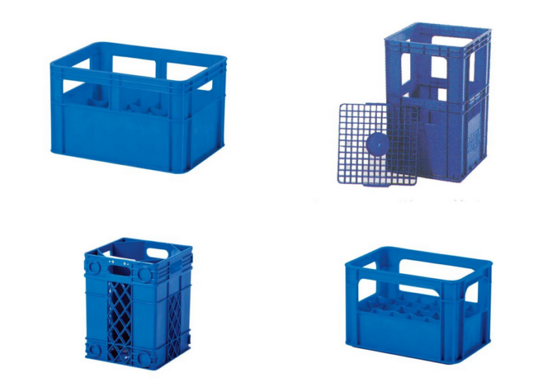 KRAT PETI BOTOL GELAS PLASTIK RABBIT 8002, 8003, 8005, 8006: Solusi Krat Botol Plastik Industri Berkualitas dari RABBIT