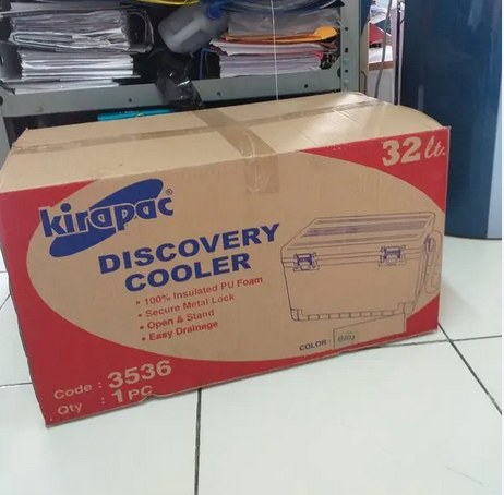 COOL BOX IKAN / ES / MINUMAN 32 LITER KIRAPAC DISCOVERY 3536