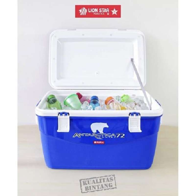 COOLER BOX BESAR PLASTIK 72 LITER LION STAR ANTARCTICA I-27