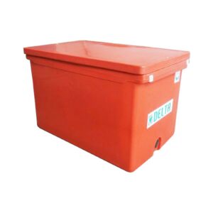 Cooler Box Besar 200 Liter Orange / Kotak Es / Peti Ikan Delta Cooler PC-200 | Raja Plastik Indonesia