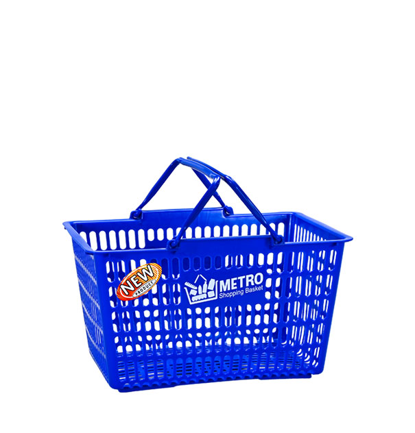 KERANJANG BELANJA PLASTIK TOKO MINIMARKET LION STAR TIPE METRO B-22 | RAJA PLASTIK INDONESIA