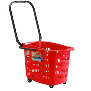 KERANJANG BELANJA SUPERMARKET DORONG PLASTIK LION STAR BW-32 TROLLEY BASKET 46 S (2) KERANJANG BELANJA SUPERMARKET DORONG PLASTIK LION STAR BW-32 TROLLEY BASKET 46 S | RAJA PLASTIK INDONESIA