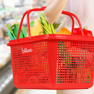 Keranjang Belanja Plastik Minimarket Supermarket Lion Star B-16 Miami Shopping Basket (1) Keranjang Belanja Plastik Minimarket Supermarket Lion Star B-16 Miami Shopping Basket