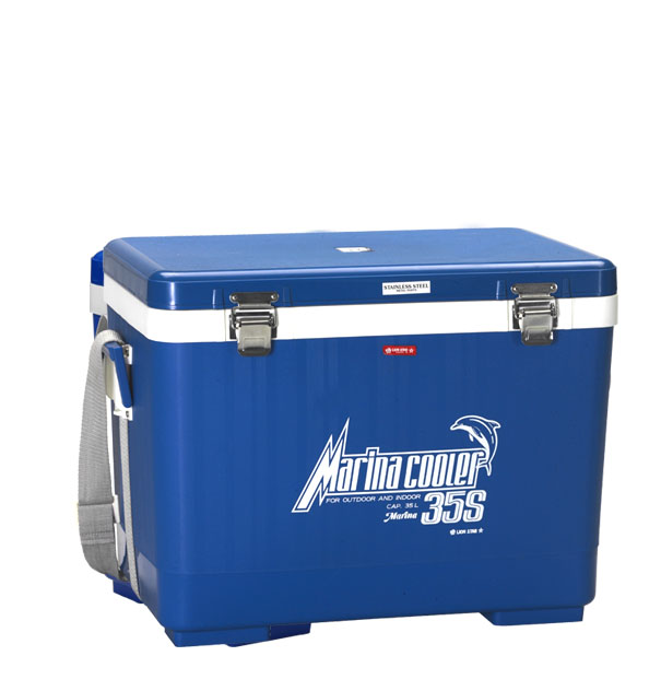 COOLER BOX 33 LITER / KOTAK PENDINGIN LION STAR i-19 MARINA 35S, UKURAN 500 x 318 x H 390 mm, MINIMAL ORDER 2 PCS (1 PACK) | RAJA PLASTIK INDONESIA