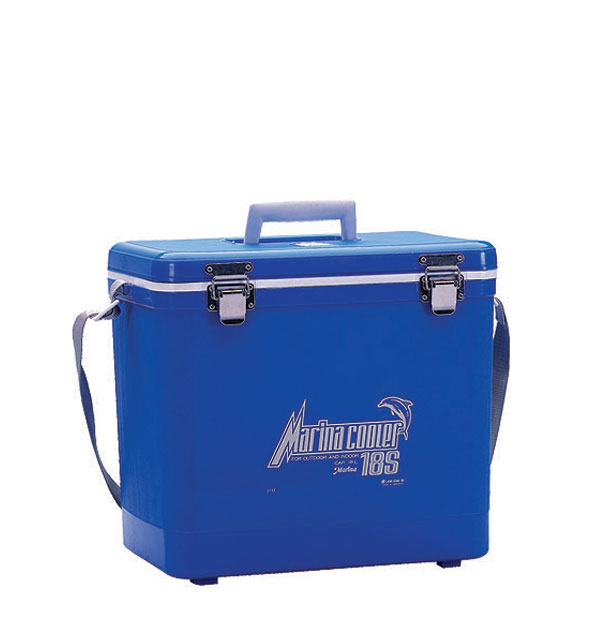 COOLER BOX / KOTAK PENDINGIN 16 LITER LION STAR I-17 MARINA 18 S, UKURAN 370 x 250 x H 345 mm, WARNA BIRU, MERAH, ABU