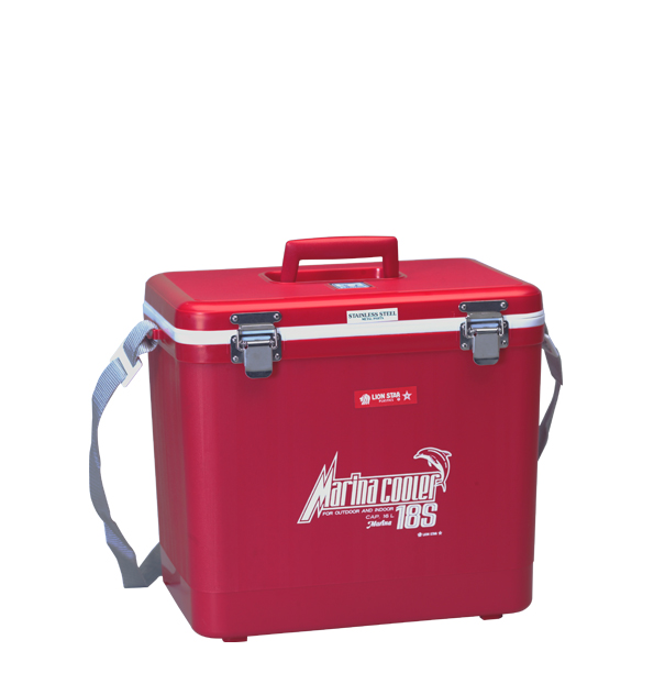 COOLER BOX / KOTAK PENDINGIN 16 LITER LION STAR I-17 MARINA 18 S, UKURAN 370 x 250 x H 345 mm, WARNA BIRU, MERAH, ABU