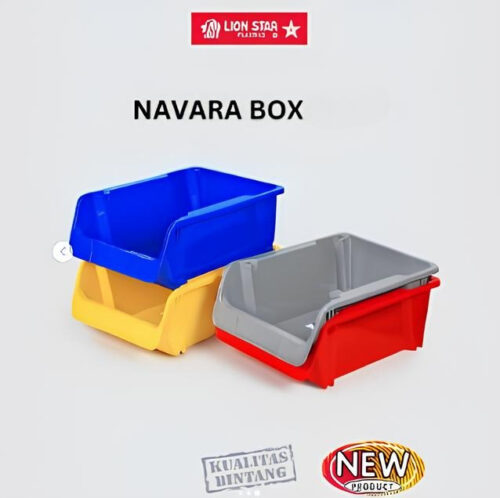 Tempat Penyimpanan Kotak Alat Perkakas Lion Star JX-34 Navara Box 300 | Raja Plastik Indonesia