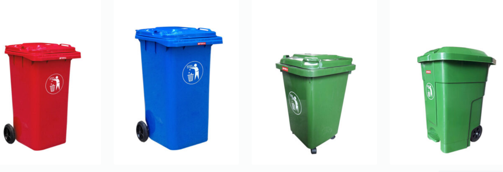 TEMPAT SAMPAH BESAR PLASTIK RODA 50, 85, 100, 120, 240 LITER LION STAR ASTANA DUST BIN