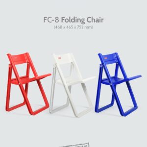 KURSI PLASTIK LIPAT INDOOR OUTDOOR LION STAR FC-8 FOLDING CHAIR: Solusi Kursi Lipat Modern yang Praktis, Ringan, dan Multifungsi