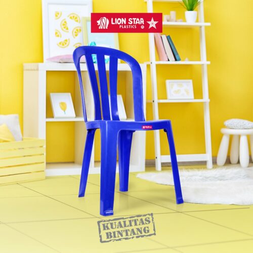 KURSI PLASTIK SANDARAN LION STAR TIPE EC-8 TIVOLI CHAIR: Kursi Plastik Sandaran Modern yang Kokoh, Nyaman, dan Serbaguna