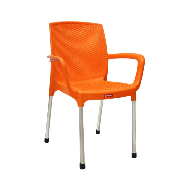 KURSI PLASTIK SANDARAN LION STAR EC-38 AMALFI CHAIR (MOTIF ROTAN): Kursi Plastik Modern Motif Rotan yang Elegan dan Nyaman