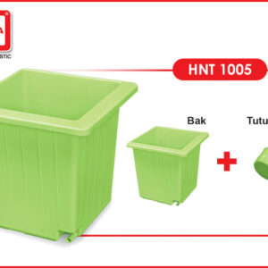 BAK AIR KAMAR MANDI PLASTIK KOTAK 120 LITER HANATA HNT 1005: SOLUSI PENAMPUNG AIR PRAKTIS, KUAT, DAN HIGIENIS