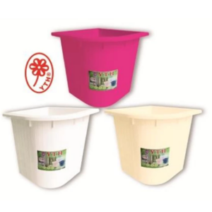 BAK AIR KAMAR MANDI PLASTIK SUDUT 80 LITER YTH 73 WARNA PUTIH, PINK & CREAM | RAJA PLASTIK INDONESIA