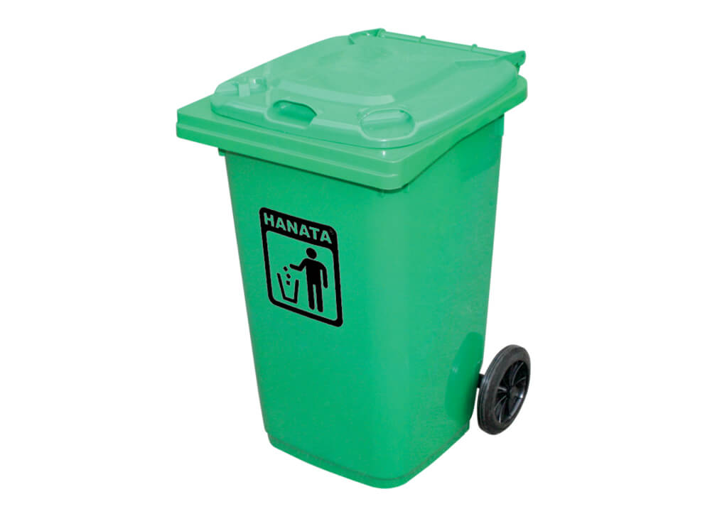 TEMPAT SAMPAH PLASTIK BESAR RODA 100 LITER HANATA HNT 4002: Solusi Pengelolaan Sampah Modern