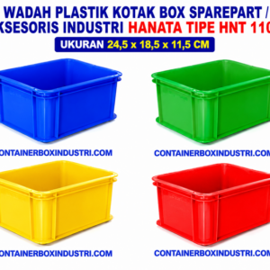WADAH PLASTIK KOTAK BOX SPAREPART / AKSESORIS INDUSTRI HANATA TIPE HNT 1101 | RAJA PLASTIK INDONESIA